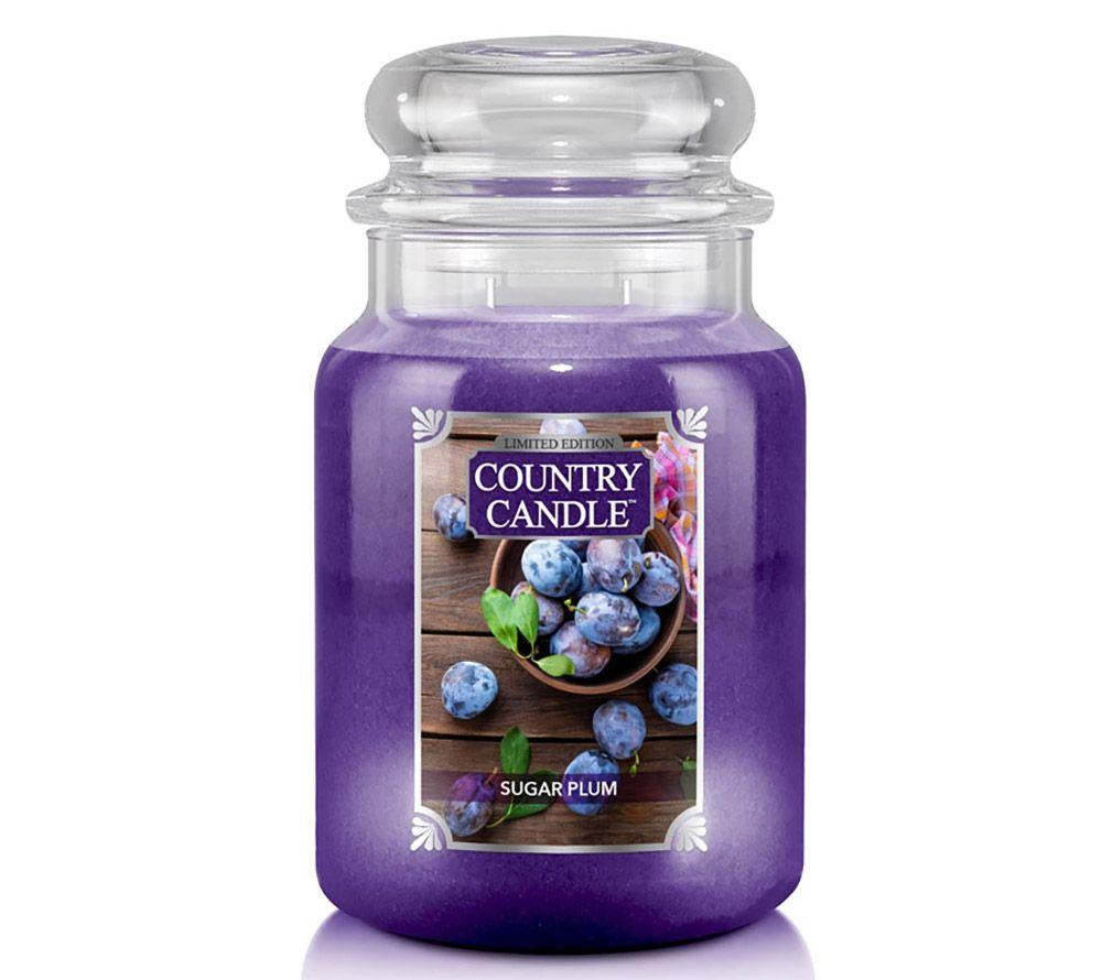 Country Candle 652g - Sugar Plum